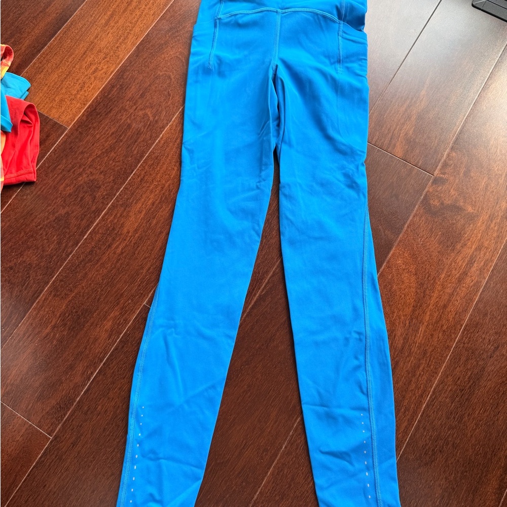 lululemon athletica Blue Leggings